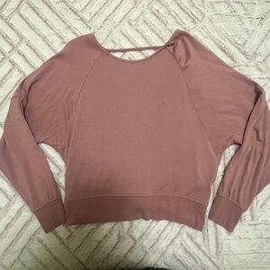 Express Open Back Lightweight Sweater Size Small